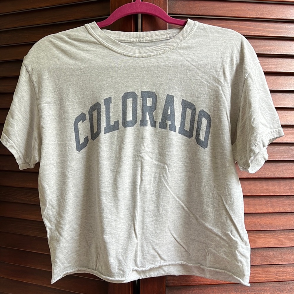 Cropped Colorado Tee